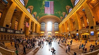 Walking Tour of Grand Central Terminal — New York City 【4K】🇺🇸 [upl. by Genesa324]