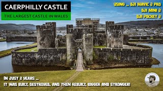 Caerphilly Castle  The Largest in Wales 2nd in Britain [upl. by Malda]