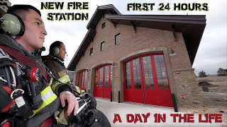 First 24 Hours in a New Fire Station  A Day in the Life [upl. by Lybis]