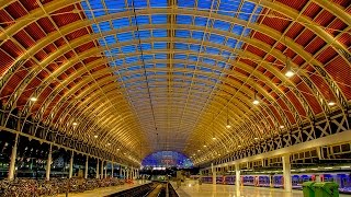 A Walk Around Londons Paddington Railway Station [upl. by Brigg107]