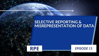 Selective Reporting amp Misrepresentation of Data  Episode 11  Research Ethics [upl. by Eelorac]