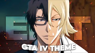 Aizen x Urahara  GTA IV Theme Edit [upl. by Caye187]